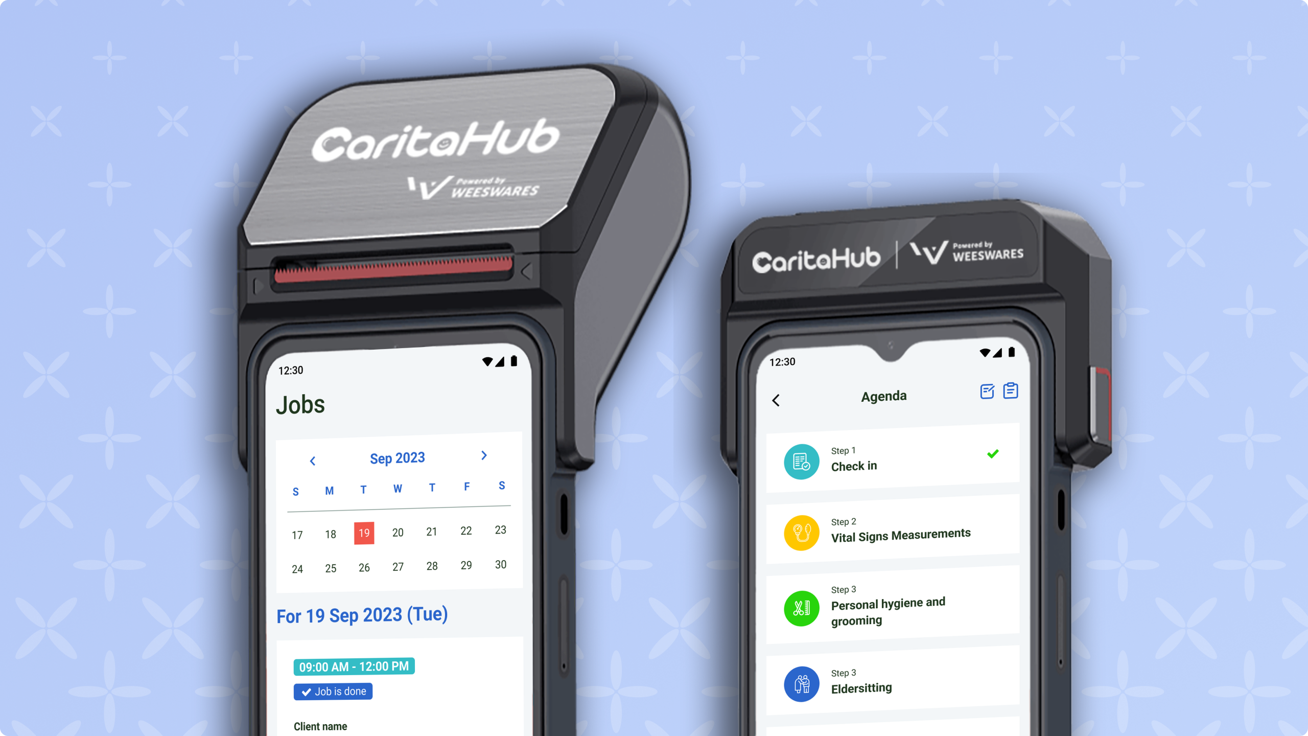 Home Care platform screenshot